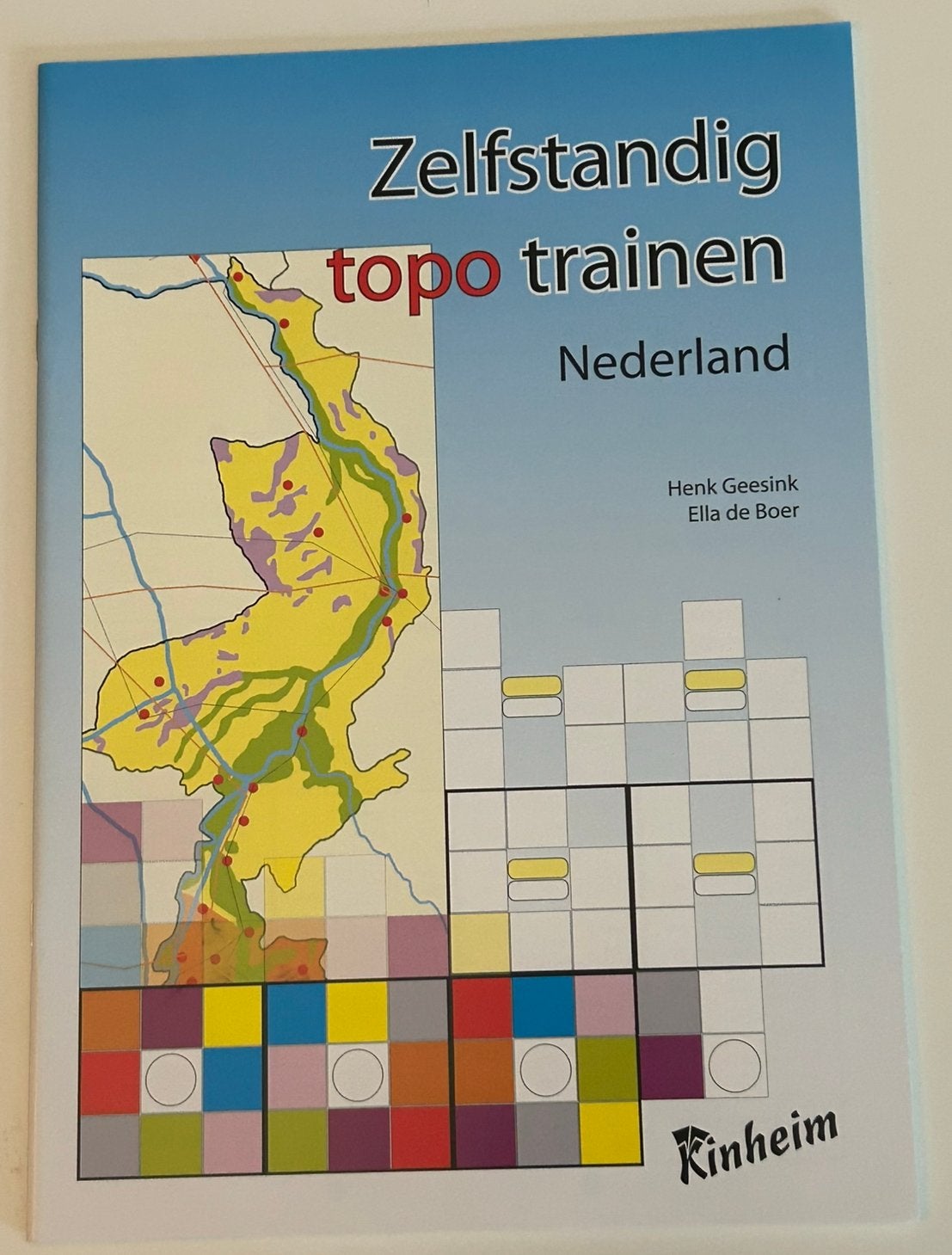Zelfstandig Topo oefenen Nederland, Ophalen, Nieuw, H. Geesink; E. de Boer
