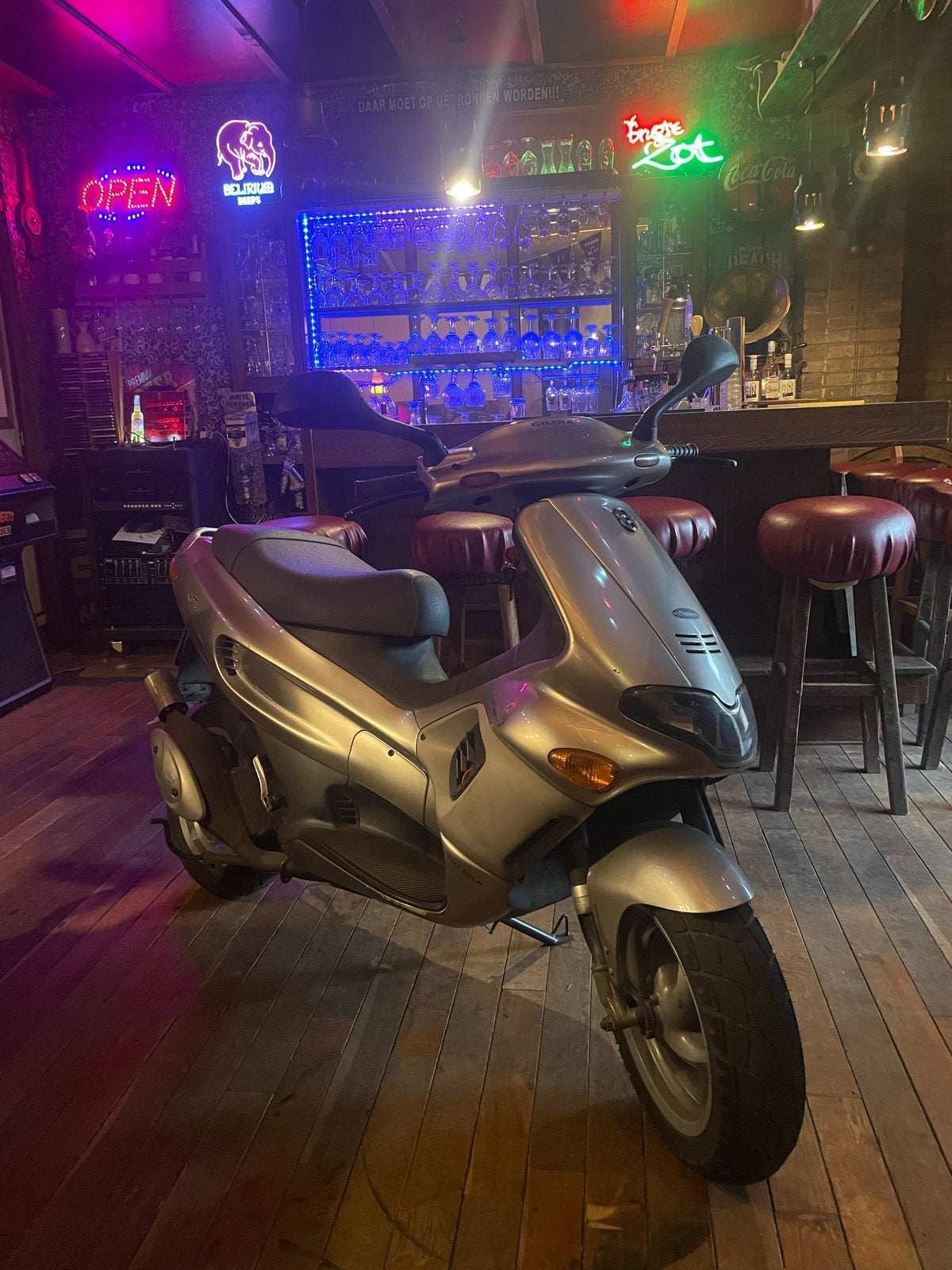 Gilera Runner Darkdream 1997 met zeldzame handleiding, Ophalen, Tweetakt, Gilera