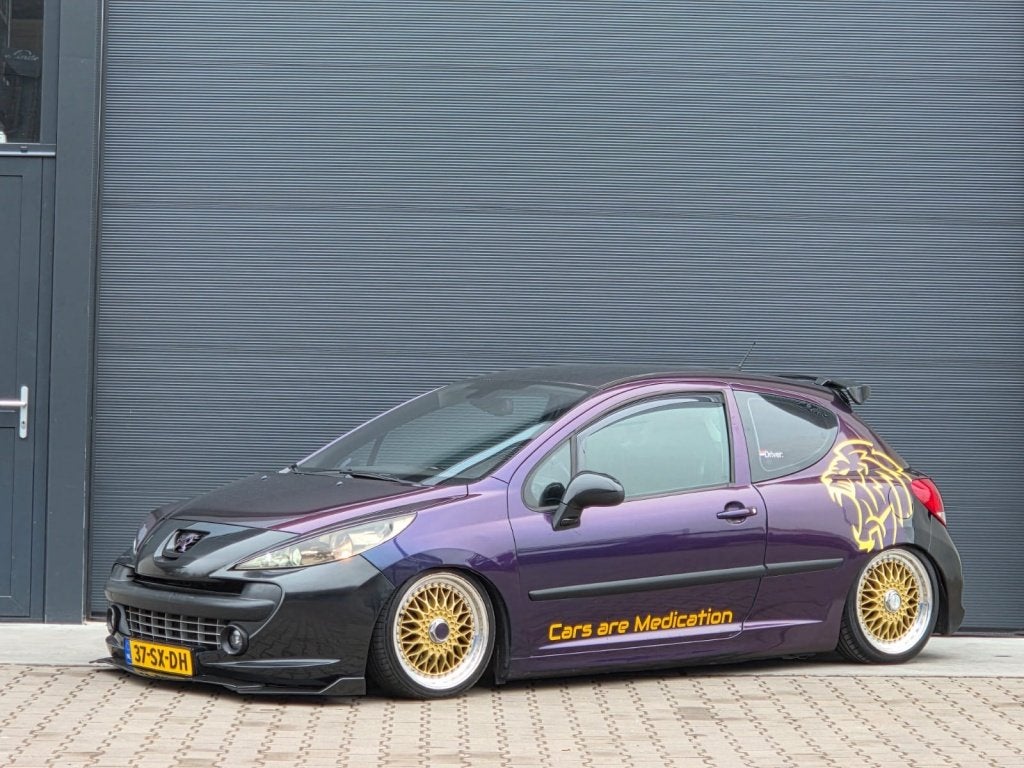 Peugeot 207 1.6-16V XS Pack SHOWCAR, AIR-RIDE, NEON, WOOFER!, Auto's, Voorwielaandrijving, Gebruikt, 4 cilinders, 1188 kg