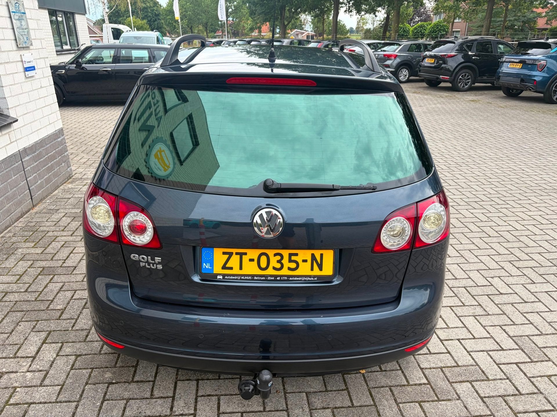 Volkswagen Golf Plus 1.4 Easyline / Trekhaak / Cruise Contro, Auto's, Stof, Gebruikt, 4 cilinders, Blauw