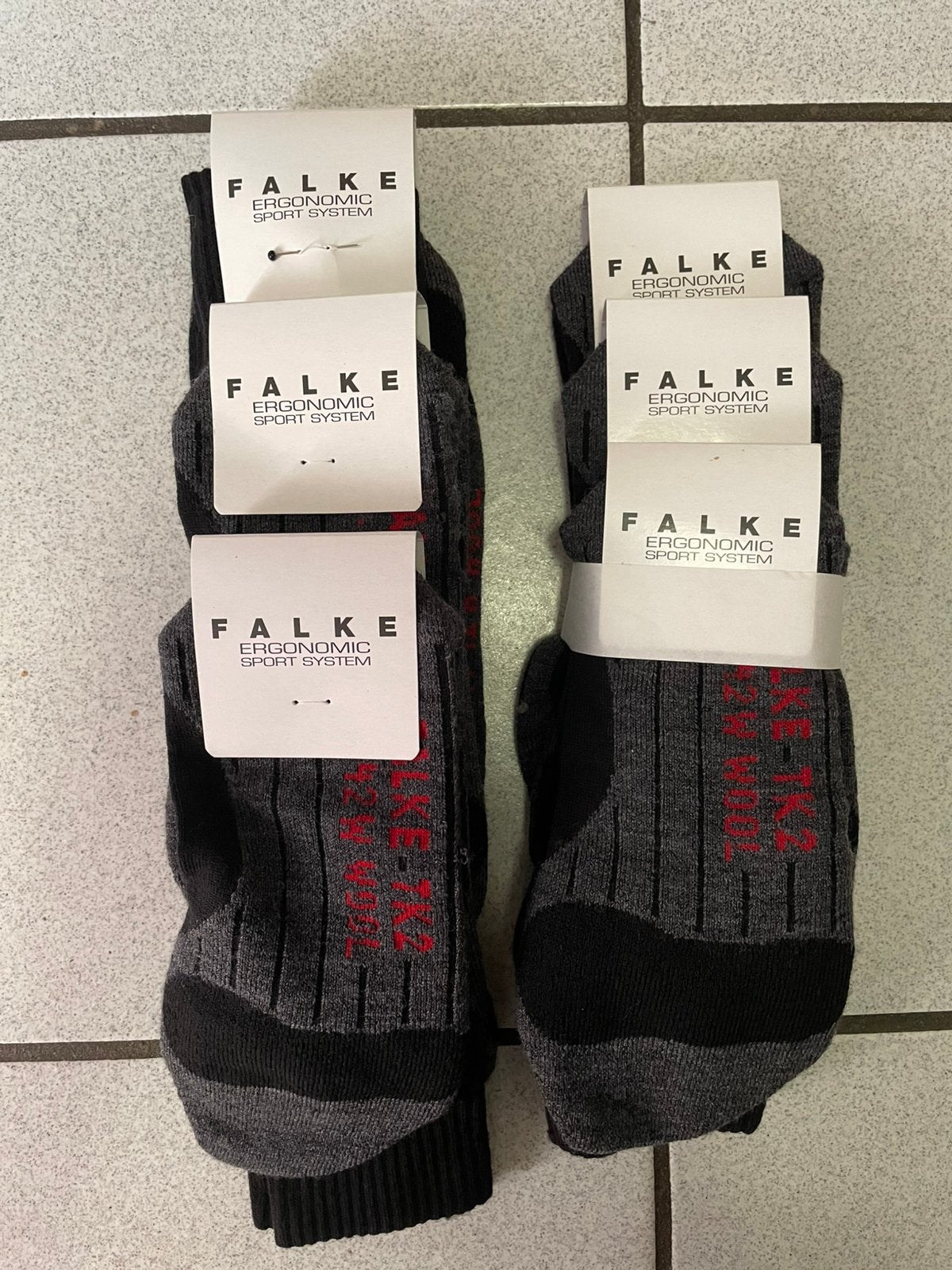 Heren sokken Falke 6 paar nieuw maat 41-42, Ophalen of Verzenden, Nieuw, Maat 39 t/m 42, Zwart