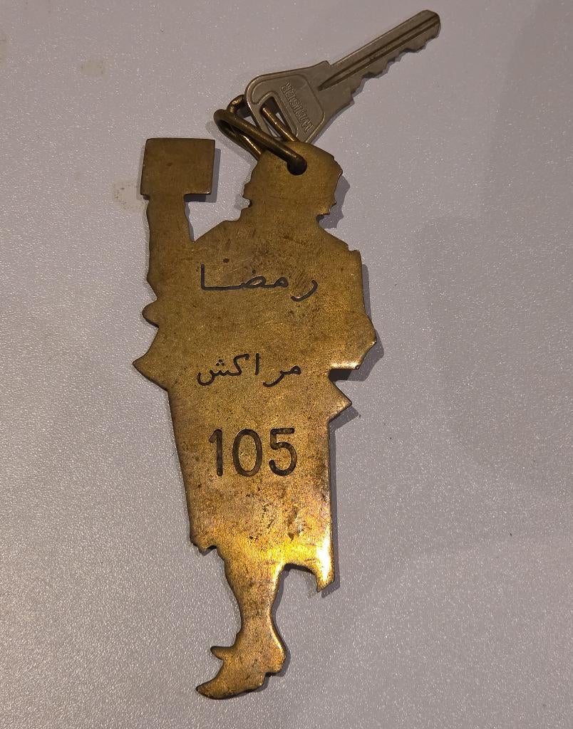 Vintage kamersteutel Ramada hotel in Marrakech, Ophalen of Verzenden