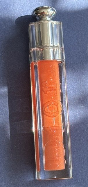 Dior Addict Ultra Gloss Flash 542 Orange Paréo - zgan, Ophalen of Verzenden, Zo goed als nieuw, Oranje, Gehele gezicht
