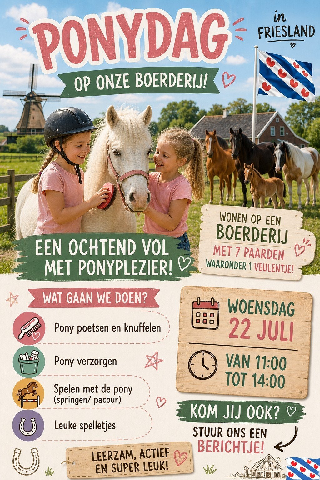 Ponykamp, Dieren en Toebehoren, Paardrijkleding, Nieuw, Ophalen