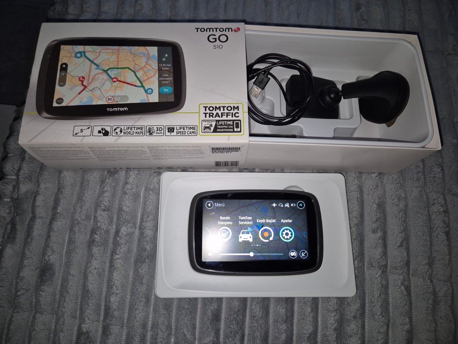TomTom GO 510 Navigatiesysteem - Zo goed als nieuw, Auto diversen, Ophalen of Verzenden, Zo goed als nieuw