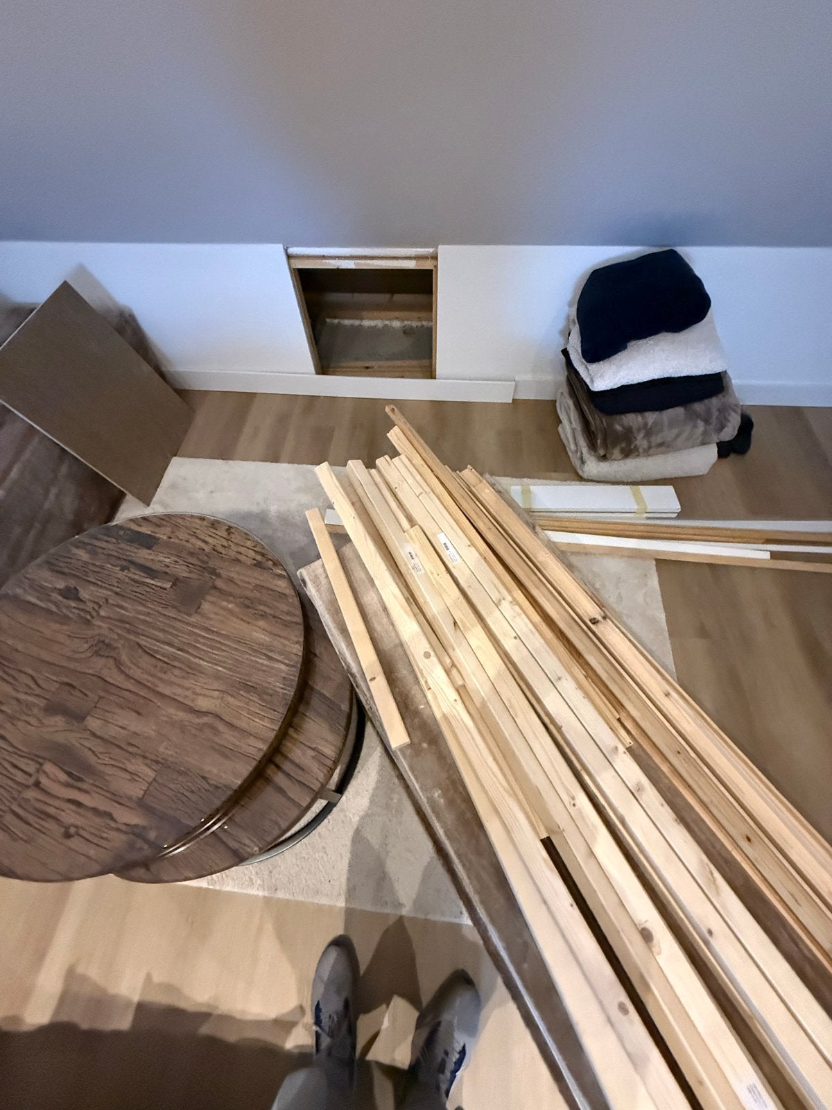 Diverse Vuren Houten Balken en Planken, Doe-het-zelf en Verbouw, Hout en Planken, Gebruikt, 25 tot 50 mm, Ophalen of Verzenden