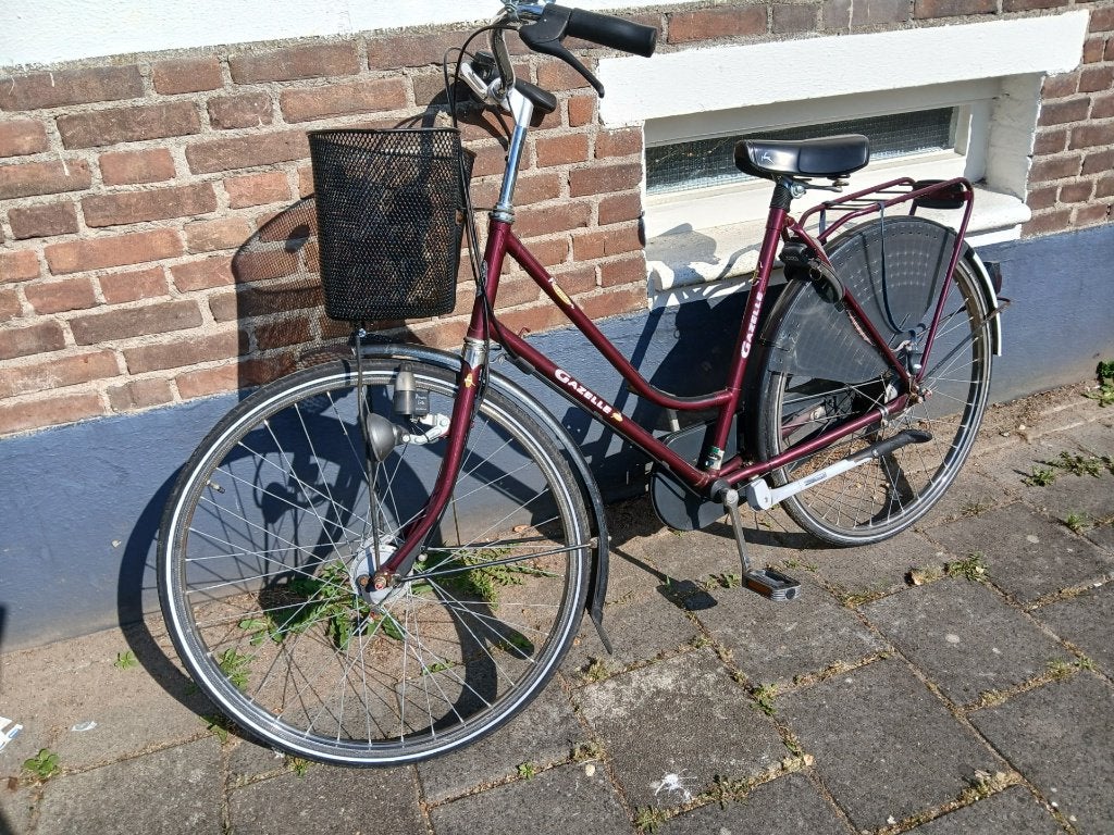 gazelle damesfiets met mand, 56 cm of meer, Ophalen, Gebruikt, Gazelle