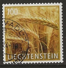 Liechtenstein 47, tarwe voor jdvph, Verzenden, Overige landen, Gestempeld