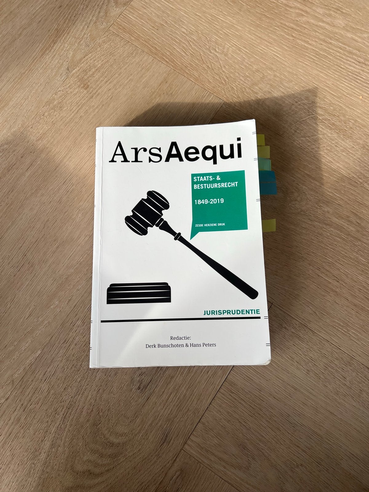 Ars Aequi Staats- & Bestuursrecht 1849-2019 jurisprudentie, Ophalen of Verzenden, Gamma, Zo goed als nieuw, WO