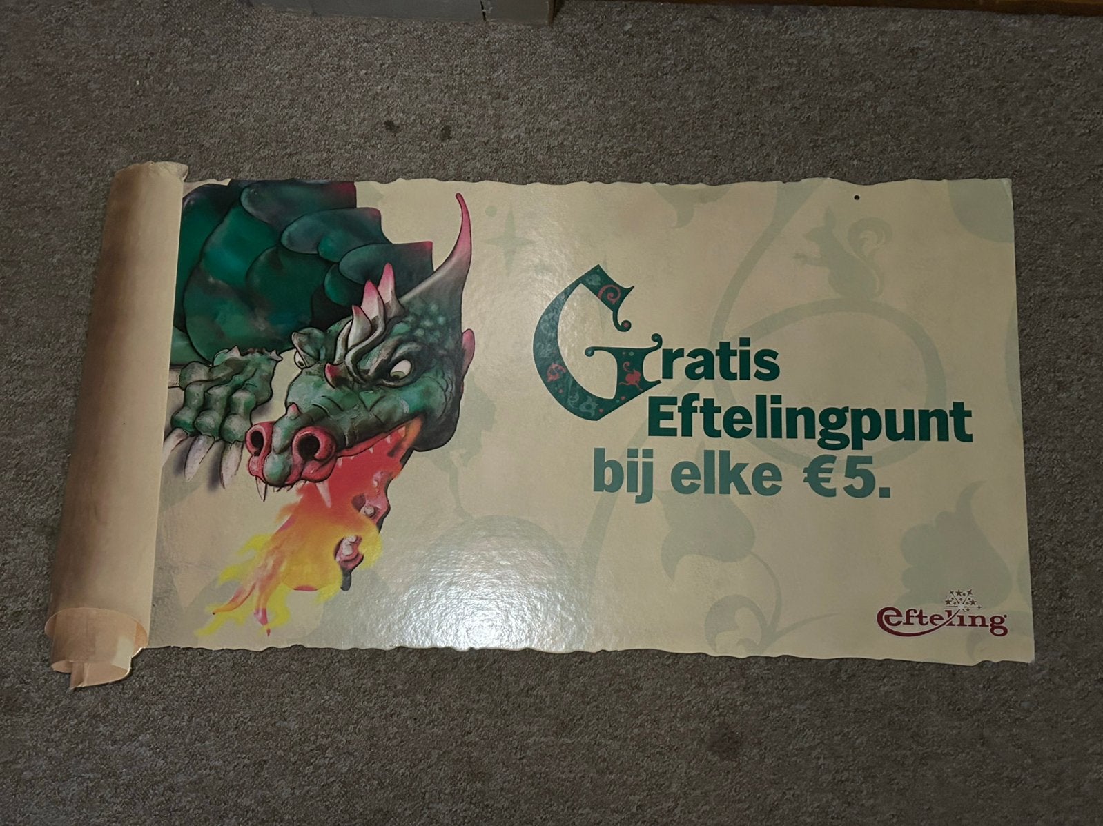 Efteling Promotiemateriaal Albert Heijn, Ophalen, Overige typen