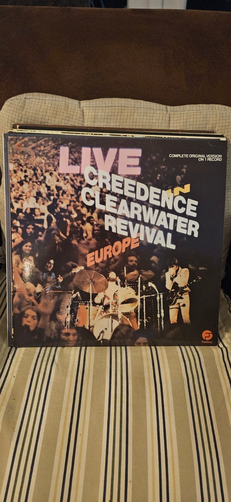 Creedence Clearwater Revival - Live in Europe LP, Ophalen, LP, Originele persing, Zo goed als nieuw