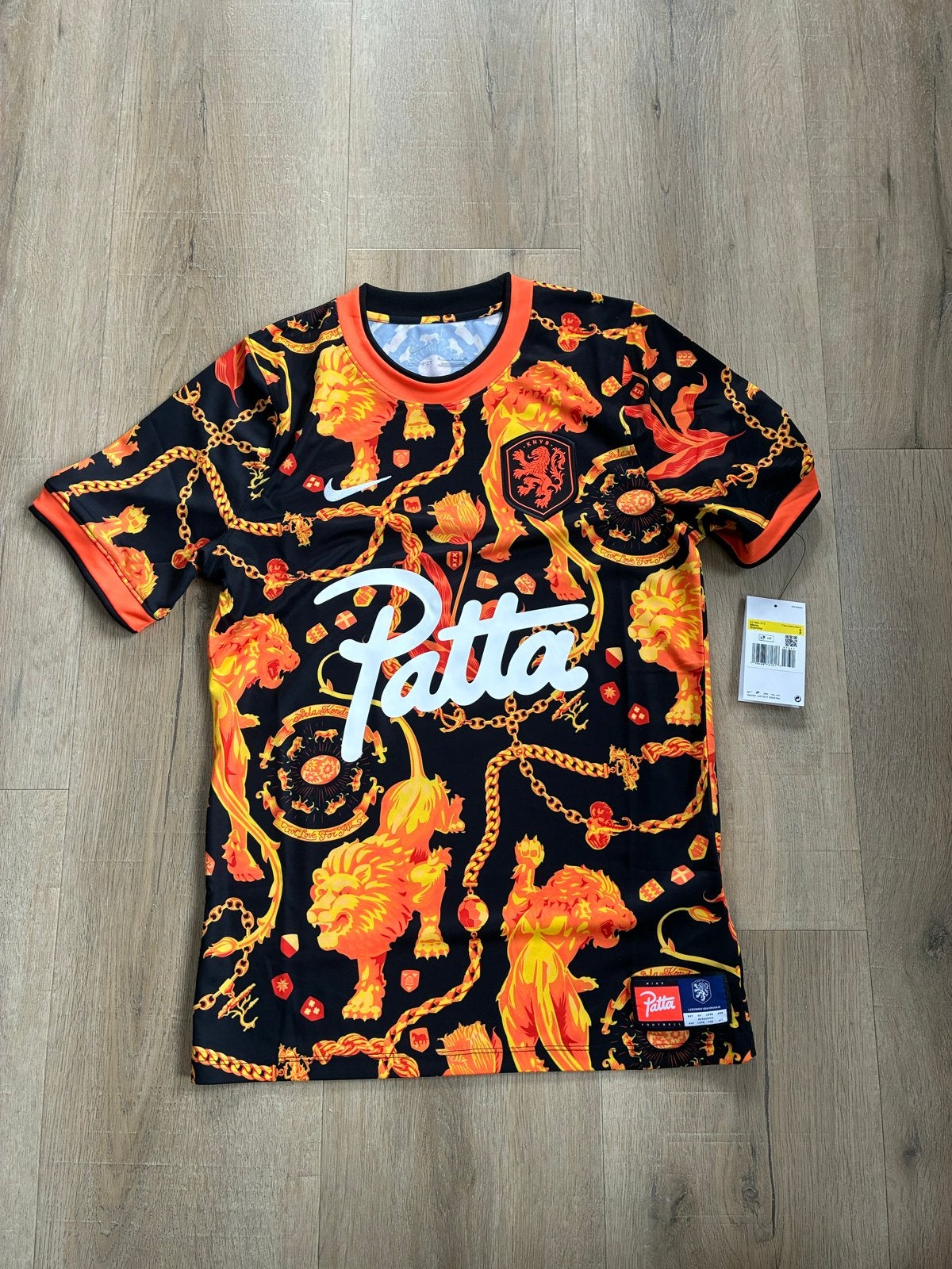 Patta x Nike KNVB Voetbalshirt - Nieuw & Ongedragen, Ophalen of Verzenden, Nieuw, Maat 46 (S) of kleiner, Zwart