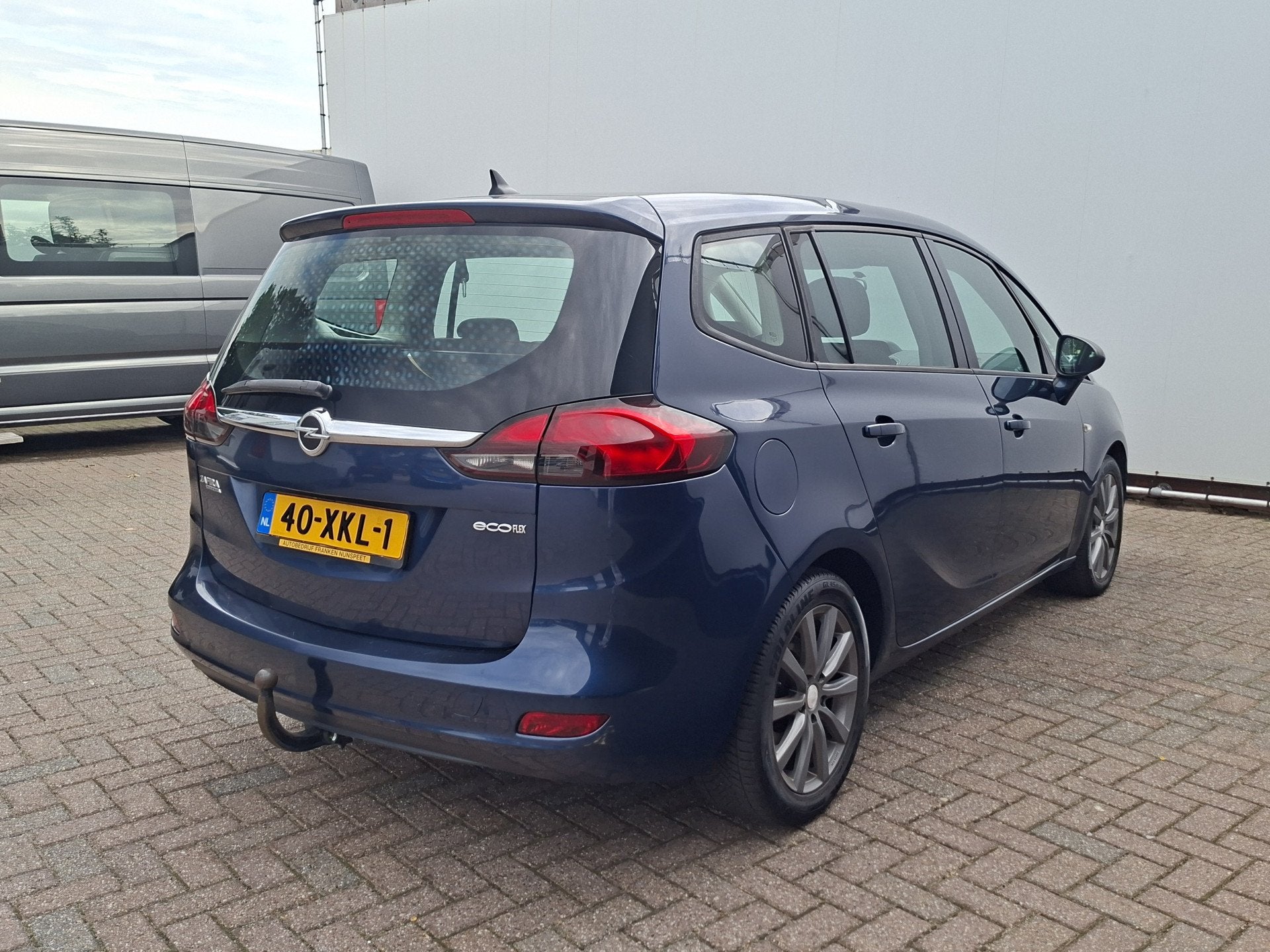 Opel Zafira Tourer 1.4 TURBO 140PK Edition Hoge zit Trekhaak, Auto's, Opel, Euro 5, 4 cilinders, Blauw, Origineel Nederlands