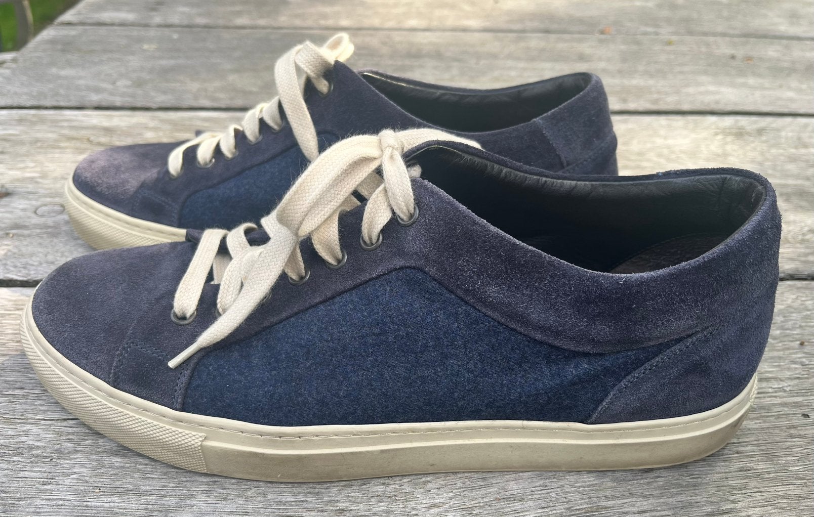 Corneliani ID maat 42, Kleding | Heren, Blauw, Ophalen of Verzenden, Sneakers of Gympen, Zo goed als nieuw