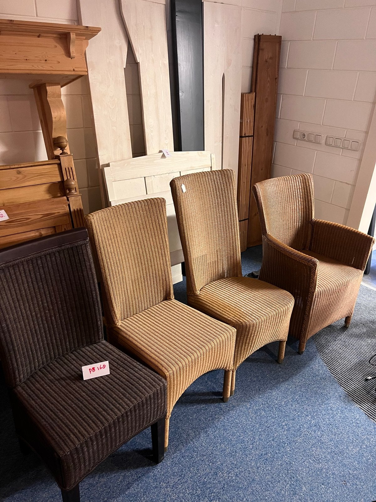 Diverse Rotan Stoelen - Wegens Winkel Sluiting, Huis en Inrichting, Stoelen, Ophalen, Bruin, Nieuw, Riet of Rotan