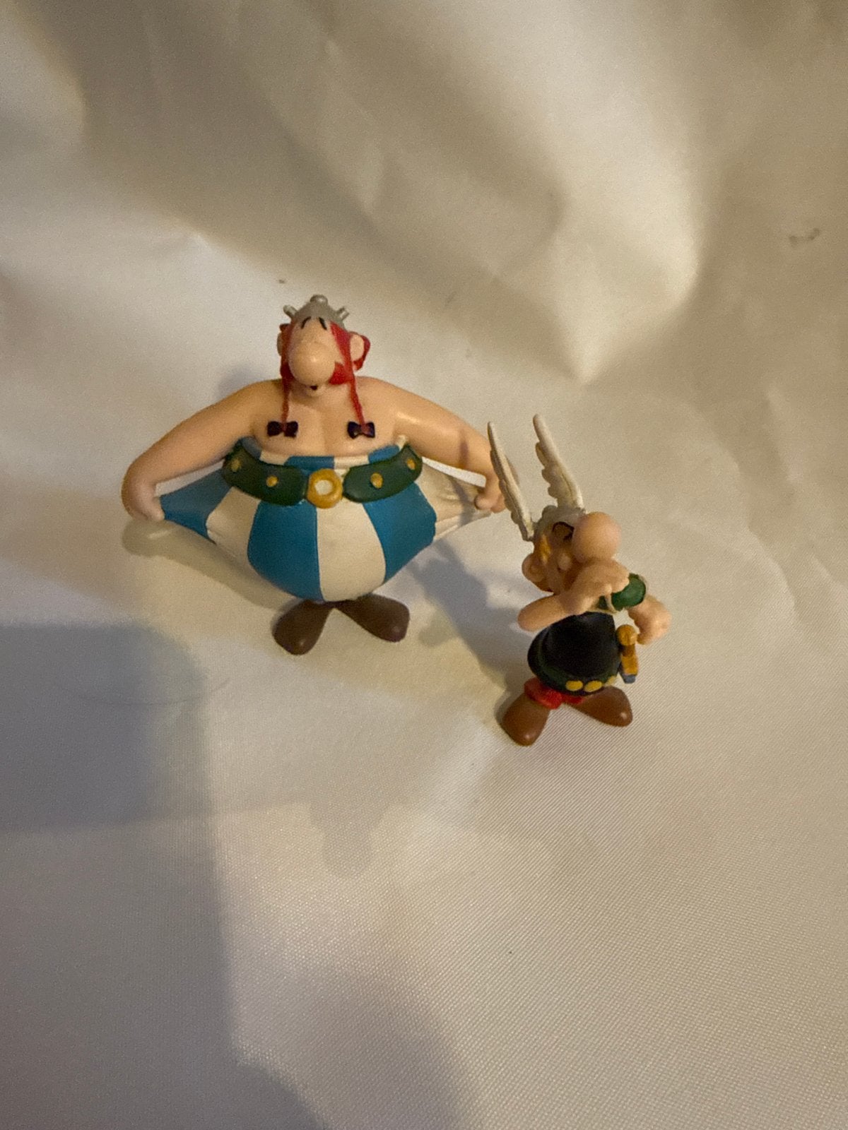 Asterix en Obelix beeldjes - Vintage verzamelobjecten, Ophalen of Verzenden, Gebruikt