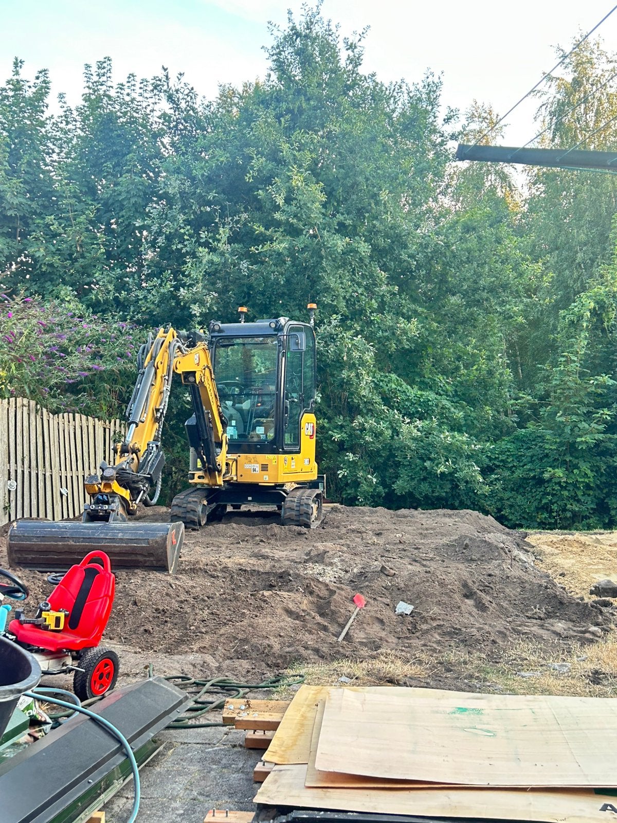 4 kuub grond, Ophalen, Overige typen