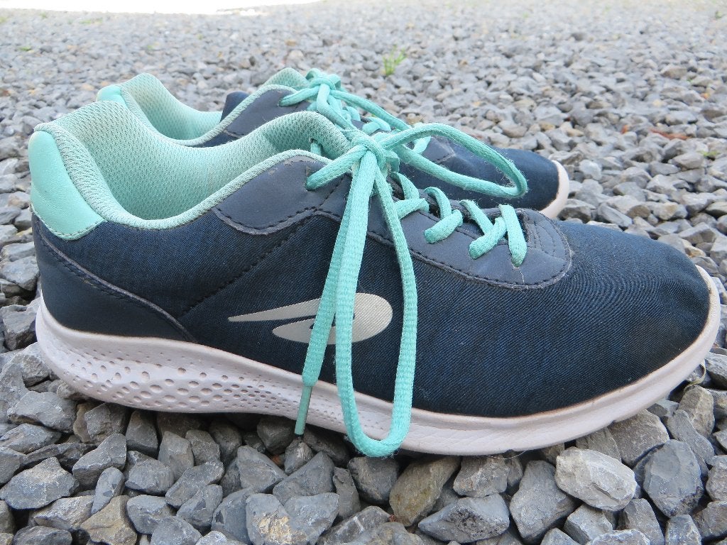 sportschoenen/gymschoenen maat 38 groenblauw, Ophalen of Verzenden, Zo goed als nieuw, Panther, Jongen of Meisje