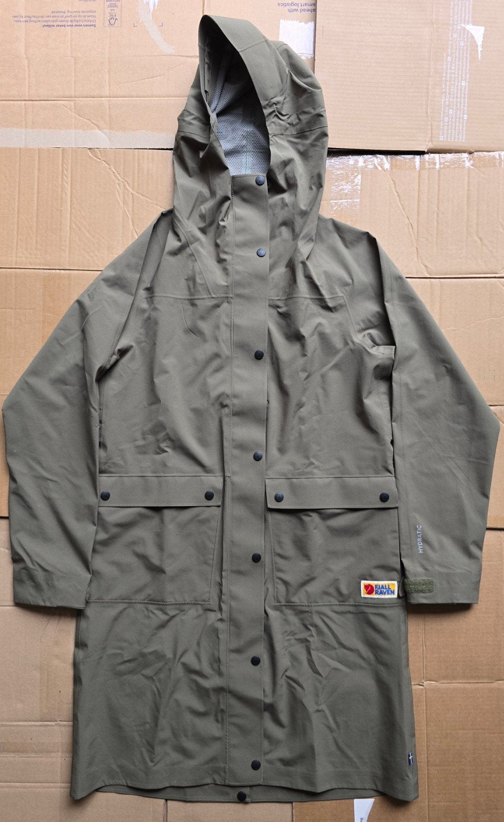 Fjällräven Vardag Rain Parka Women, Ophalen of Verzenden, Zo goed als nieuw, Regenjas, Dames
