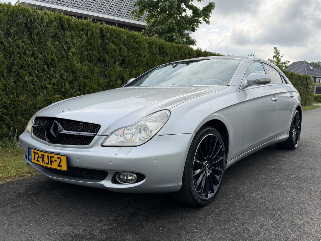 Mercedes-Benz CLS-Klasse 500 COMAND DVD LEER MEMORY, Auto's, Mercedes-Benz, Automaat, Achterwielaandrijving, Gebruikt, Leder
