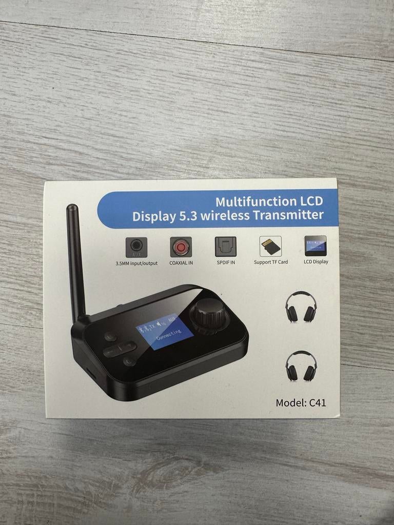 Multifunctionele LCD Draadloze Transmitter Model C41, Audio, Tv en Foto, Audiokabels en Televisiekabels, Ophalen of Verzenden