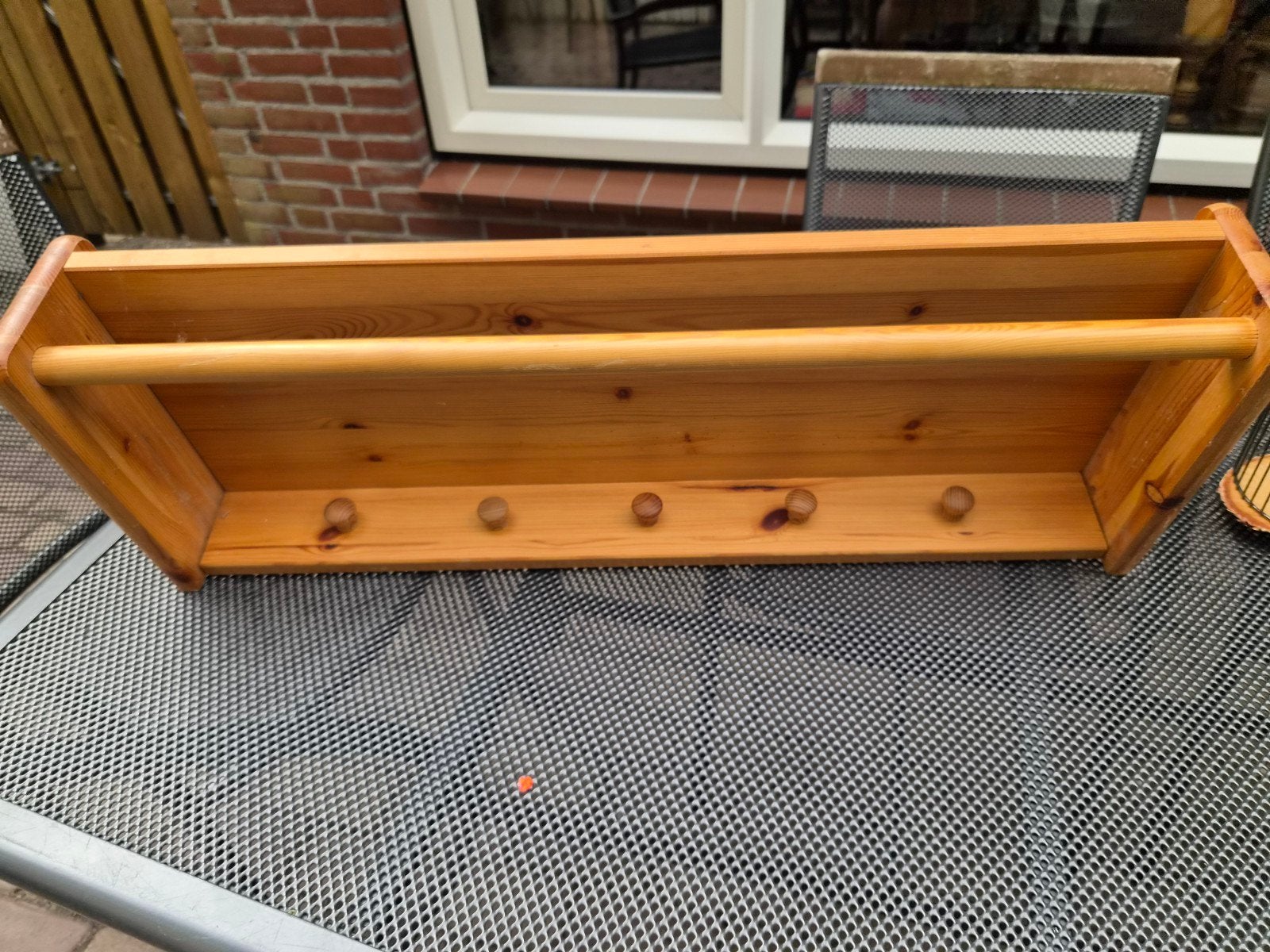 fijne kapstok haakjes of voor hangers .met hoedeplank, Ophalen, Rond, Minder dan 30 cm