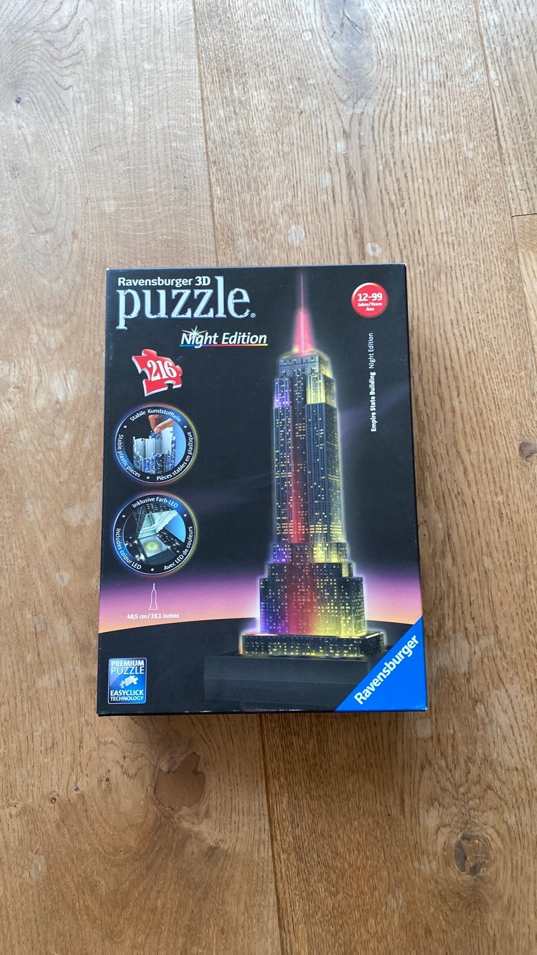 3D Empire statebuilding puzzel!, Ophalen of Verzenden, Minder dan 500 stukjes, Zo goed als nieuw, Rubik's of 3D-puzzel