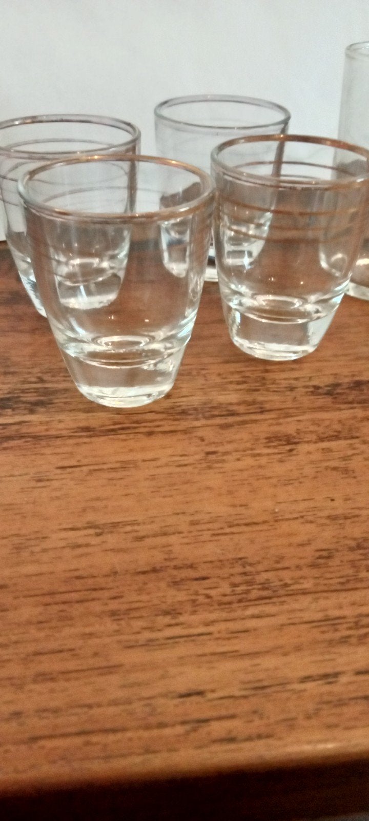 Set van 6 borrelglaasjes, Ophalen of Verzenden, Gebruikt, Borrel- of Shotglas