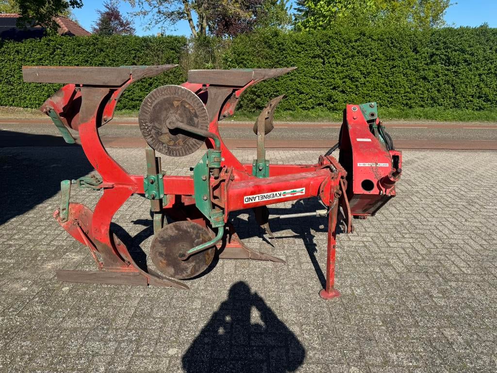 Kverneland wentelploeg, Ophalen
