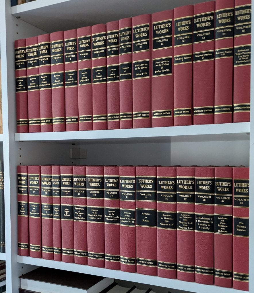 Luther - Bijbelverklaring in Engels - zeldzaam - 30 delen, Ophalen of Verzenden