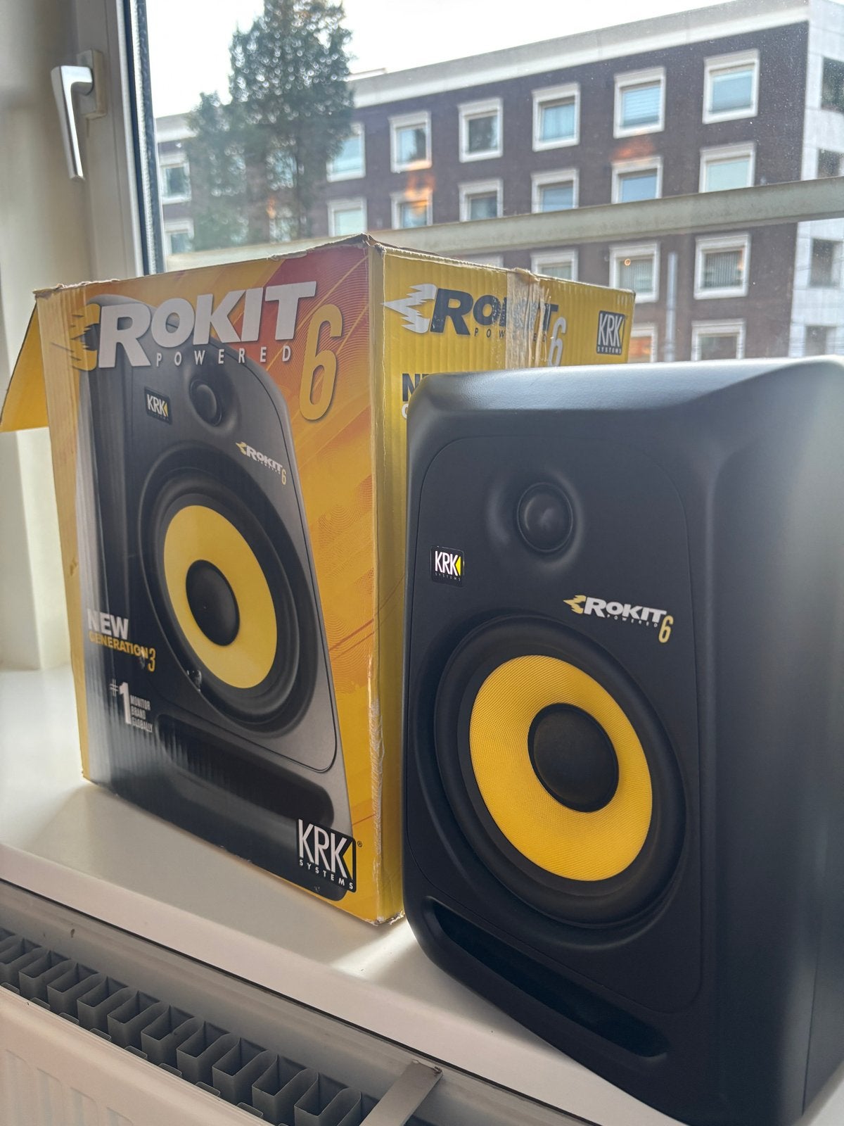 KRK Rokit 6 G3 Studiomonitor incl originele verpakking