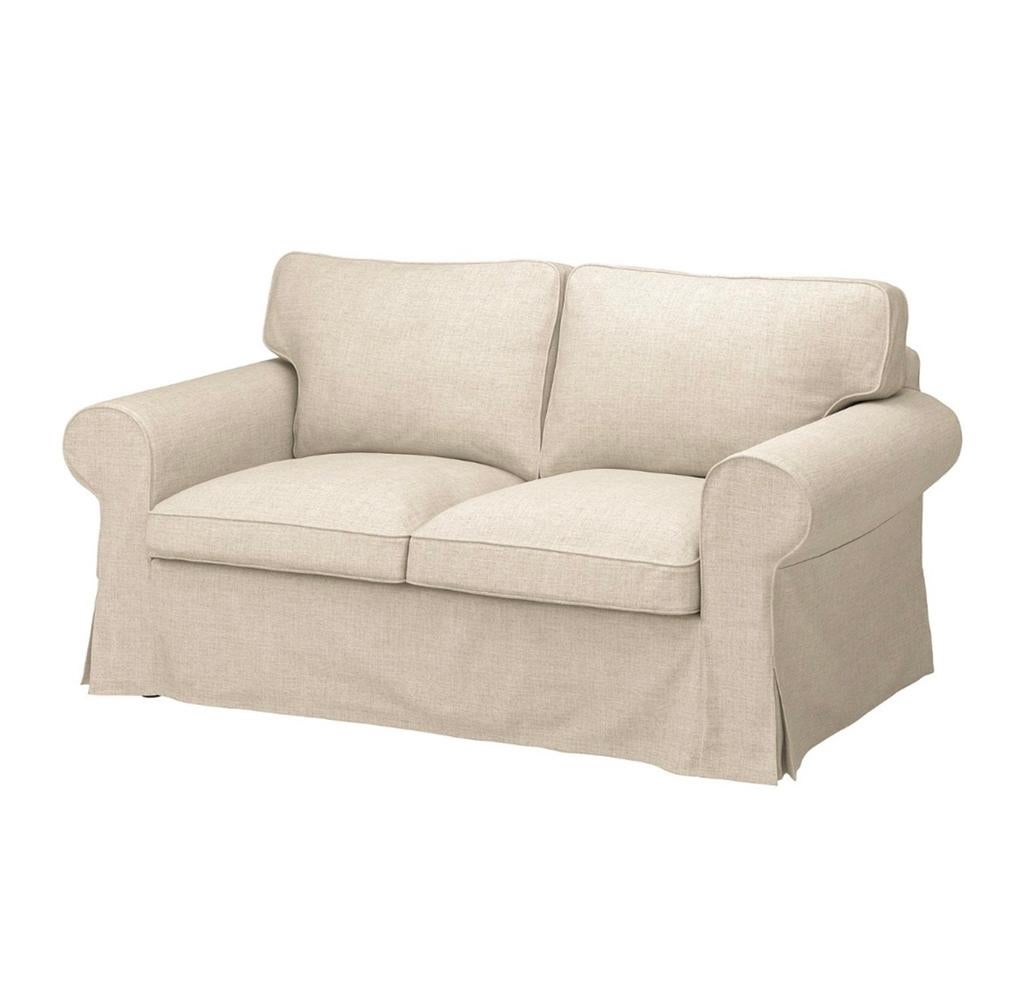 Lichtbeige bank Ikea, Ophalen, Simpele klassieke stijl, 150 tot 200 cm, Tweepersoons