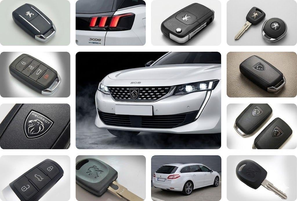 Peugeot extra autosleutel nodig of reparatie behuizing/print, Ophalen