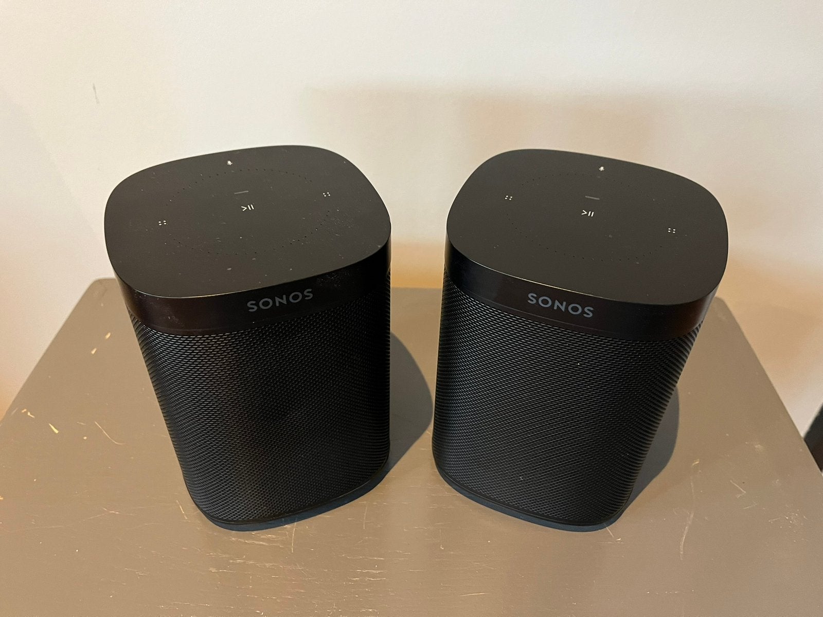 SONOS ONE SET ZWART | ZGAN, Ophalen of Verzenden, Zo goed als nieuw, Minder dan 60 watt, Sonos