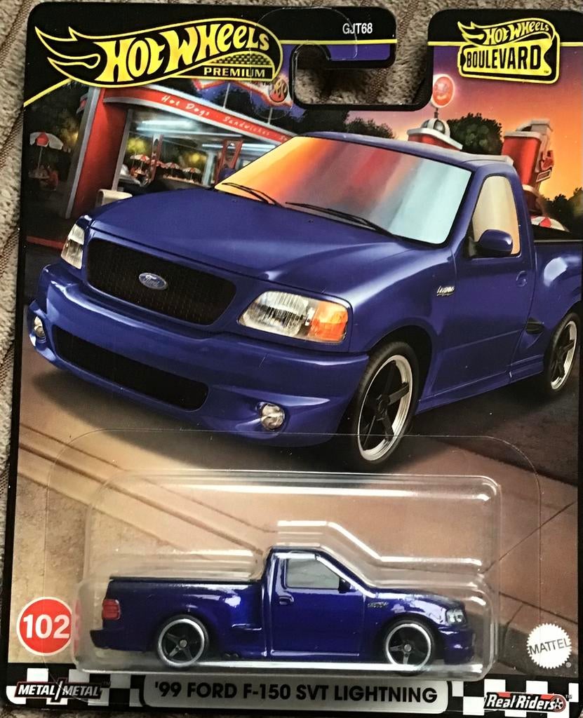 Hot Wheels Premium Boulevard Ford F150, Ophalen of Verzenden, Zo goed als nieuw, Auto