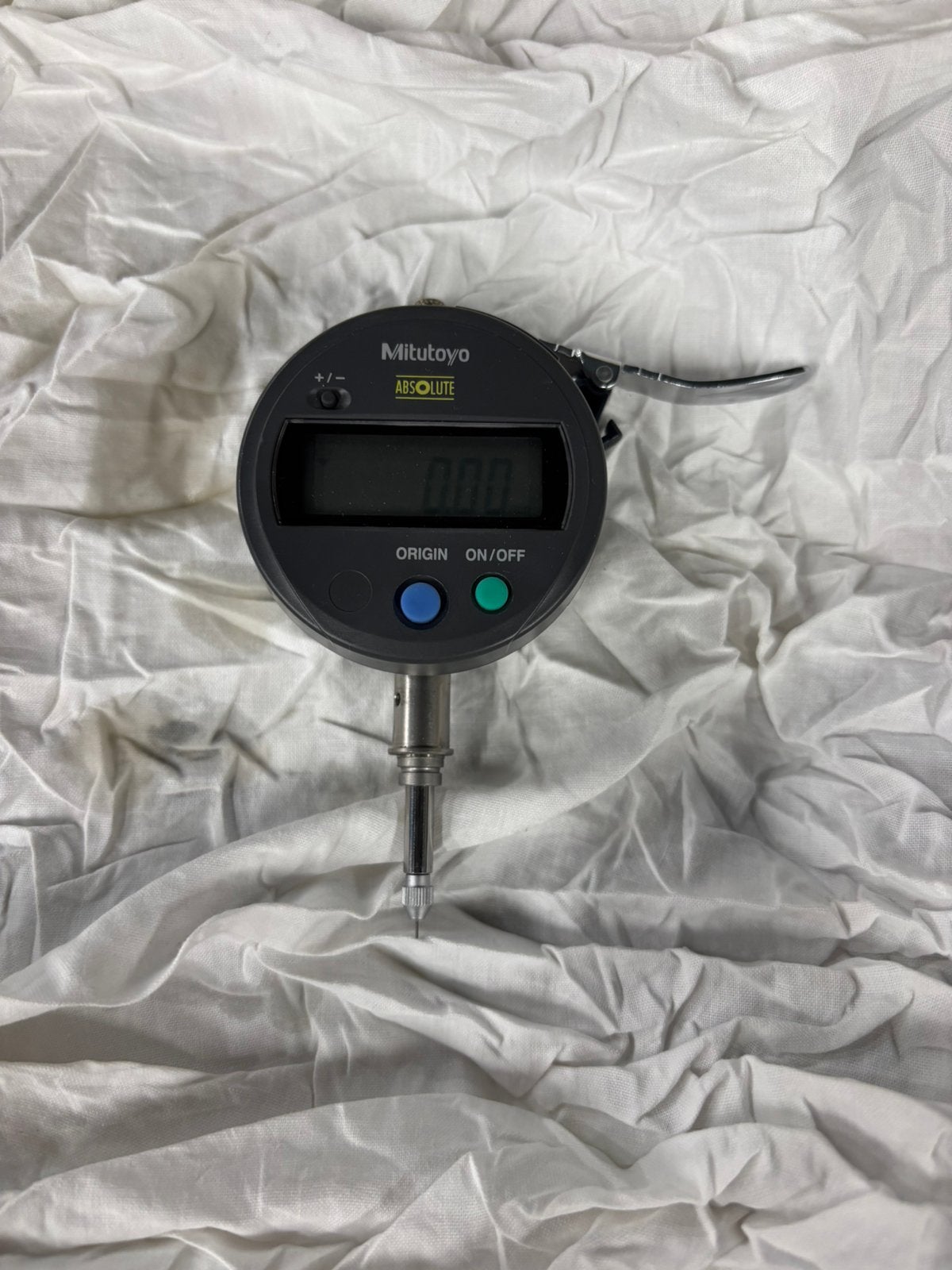 5x Mitutoyo Digitale Meetklok, Micrometers, Ophalen of Verzenden, Gebruikt