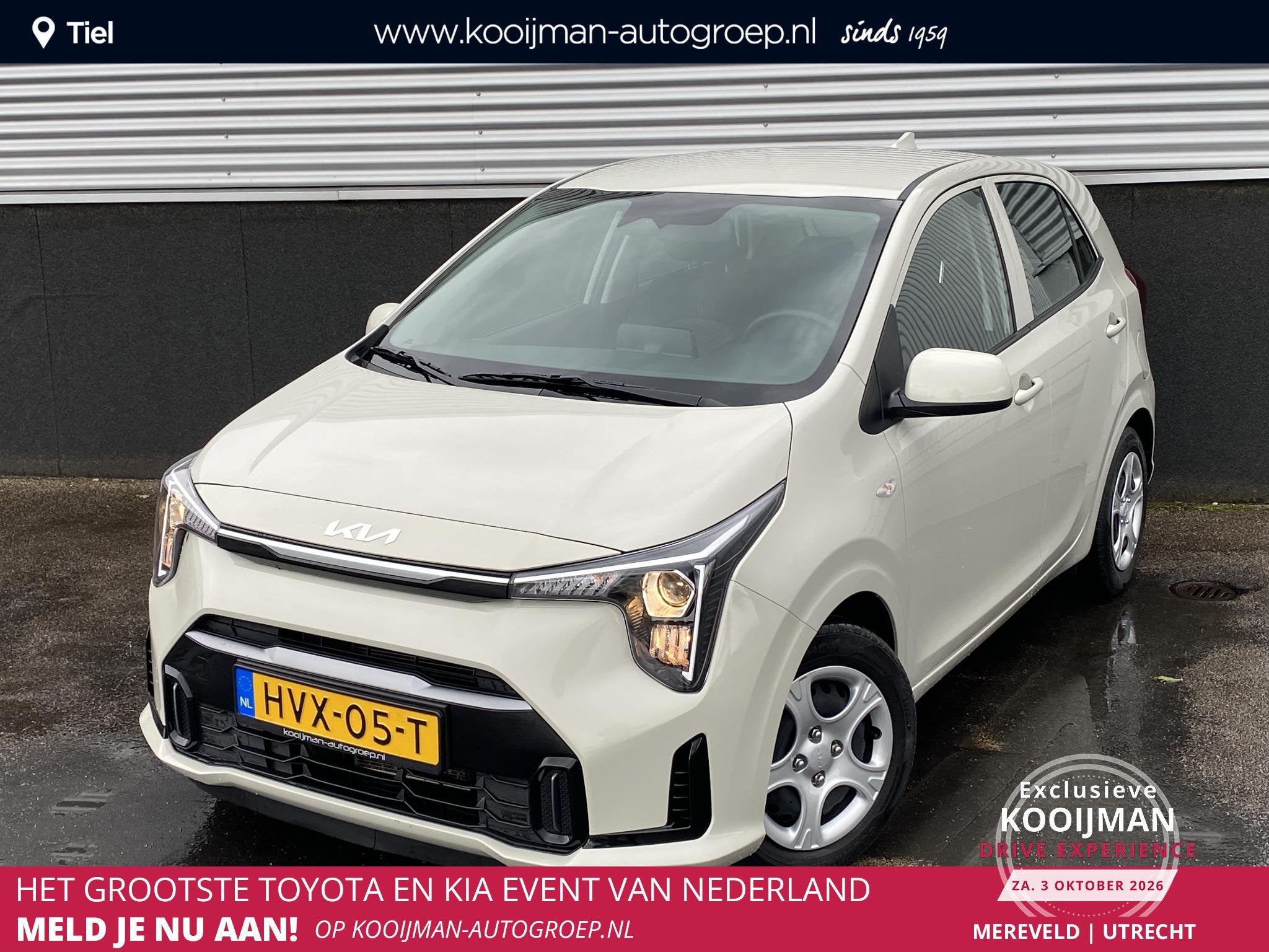 Kia Picanto 1.0 DPI DynamicLine 5p NL-auto, lage KM stand, p