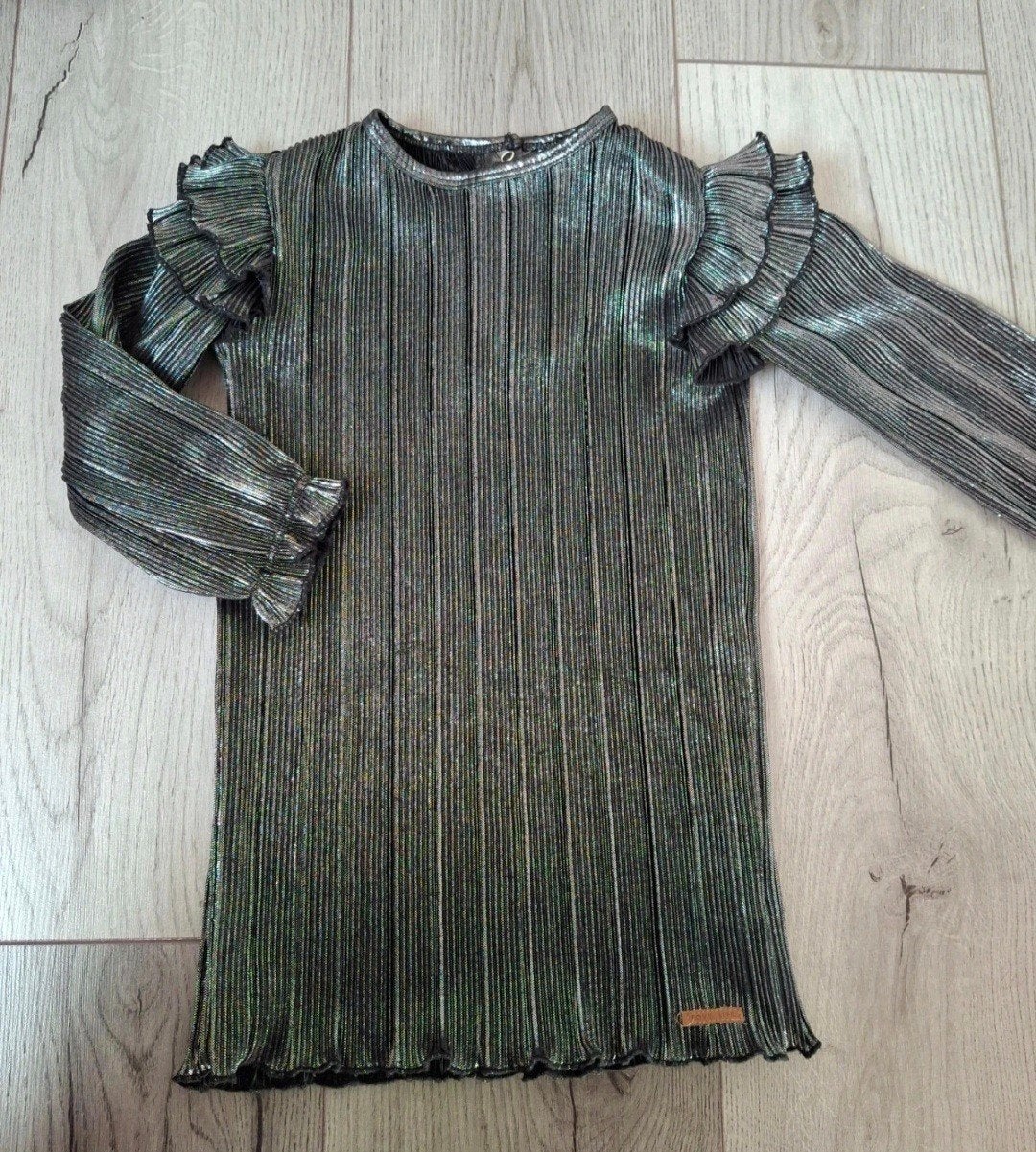 feest/ kerstjurk 92, Meisje, Ophalen of Verzenden, Zo goed als nieuw, Jurk of Rok
