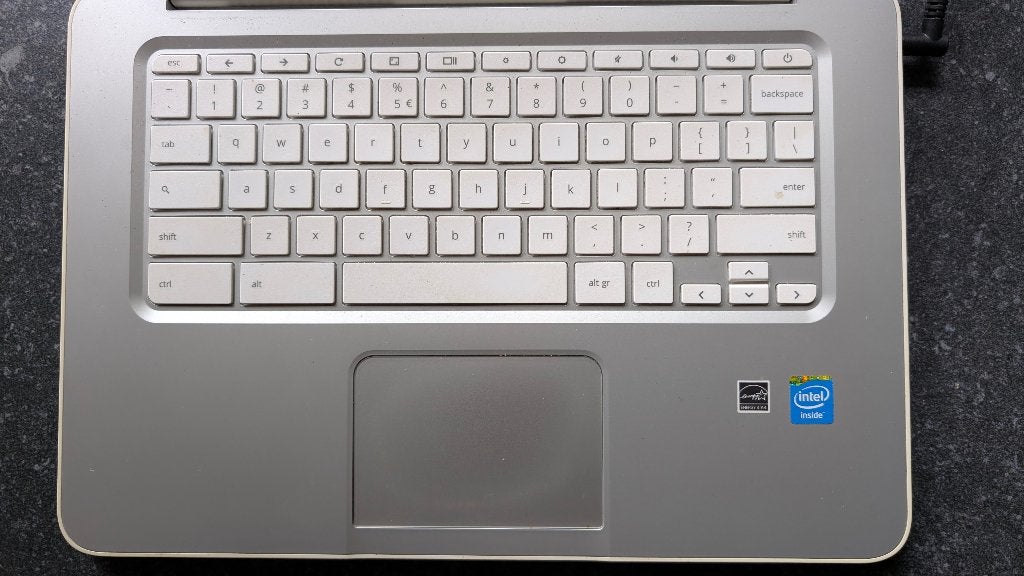 HP Chromebook 14-q000ed (voor hobbyist/onderdelen), Computers en Software, Chromebooks, Qwerty, Ophalen of Verzenden, 32 GB of minder