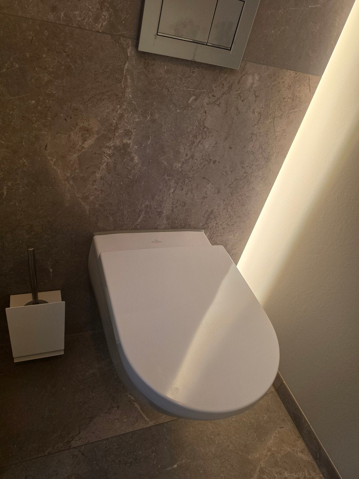 Villeroy & Boch Subway 3.0 toiletzitting (softclose defect), Ophalen, Gebruikt, Rvs, Toilet
