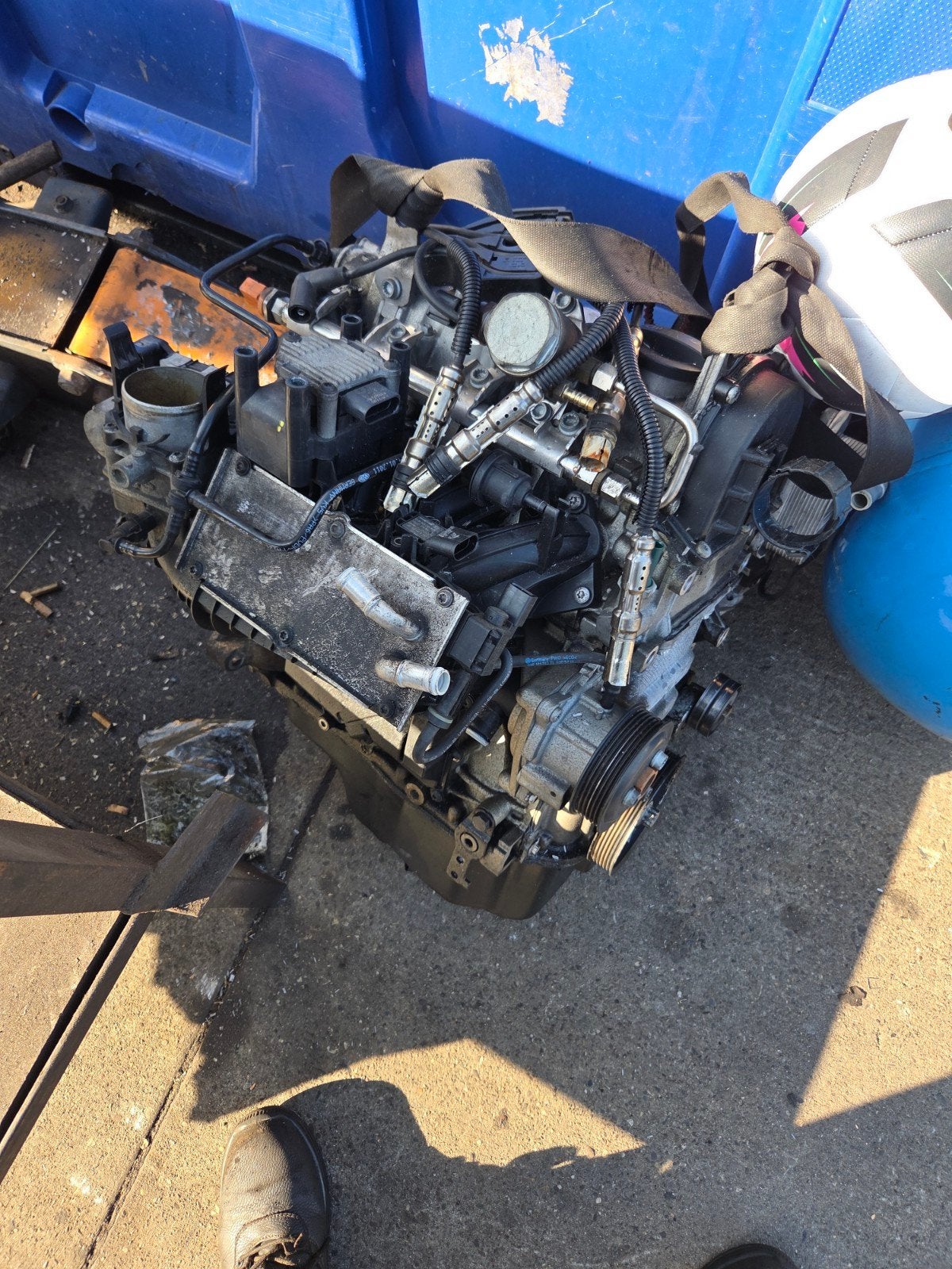 Volkswagen 1.4 CAXA Motor - Oliepomp/Ketting te vervangen, Auto-onderdelen, Motor en Toebehoren, Ophalen, Gebruikt, Volkswagen