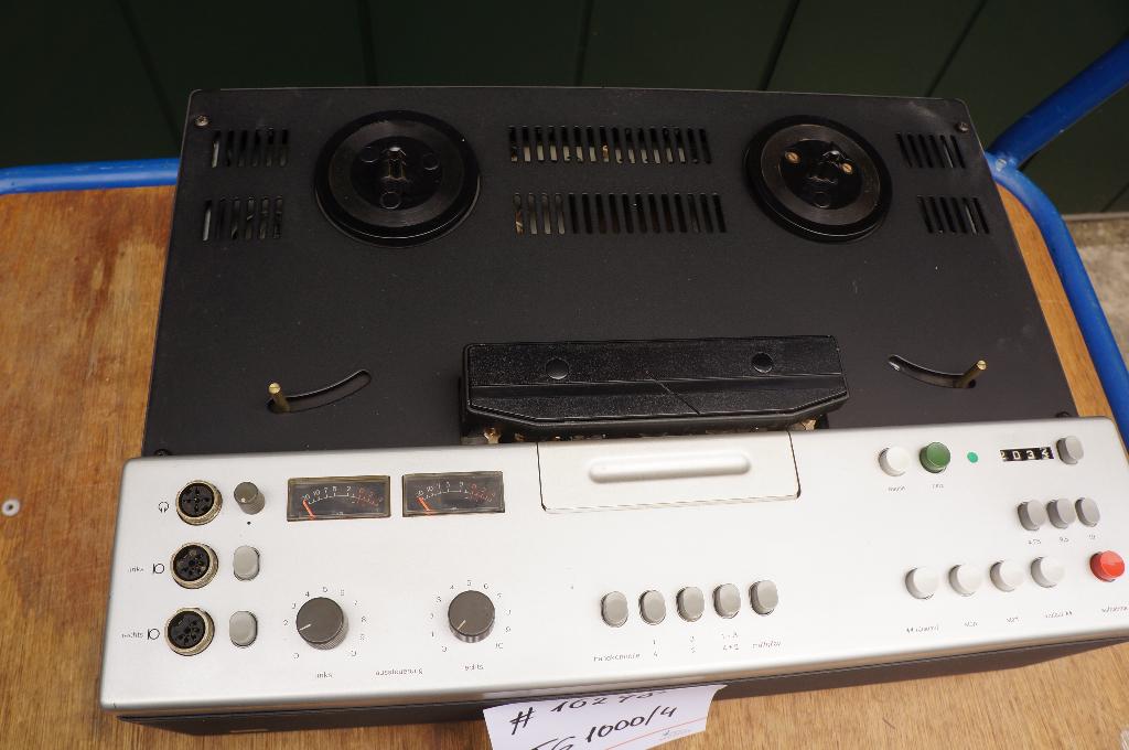 Bandrecorder Braun TG 1000/4, Ophalen, Bandrecorder