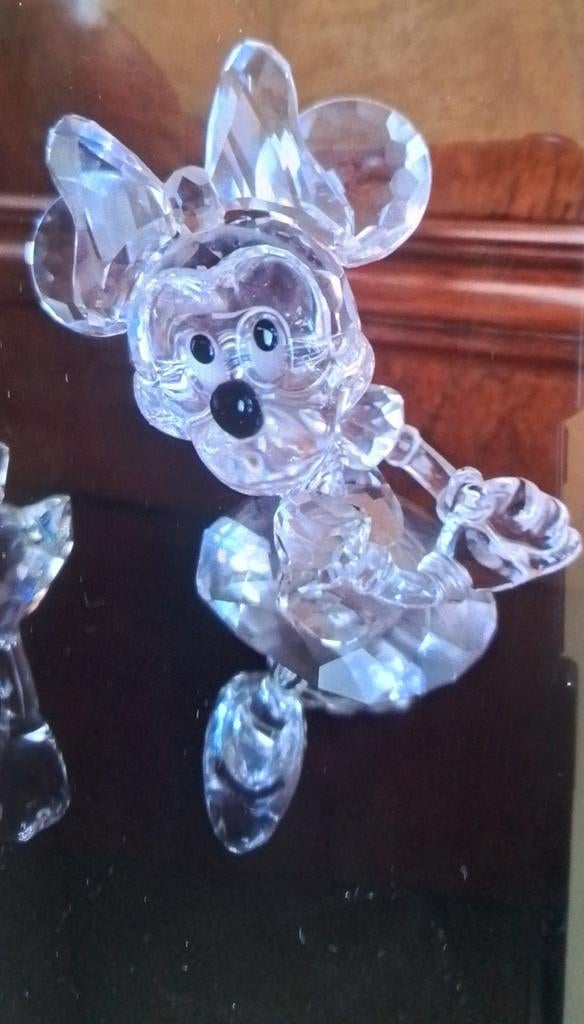 Swarovski Disney , Minnie Mouse, Ophalen of Verzenden, Zo goed als nieuw, Figuurtje