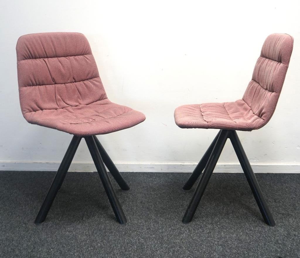 Viccarbe Maarten Soft Upholstery Design Stoel|Roze Gemeleerd, Gebruikt, Overige kleuren, -, -