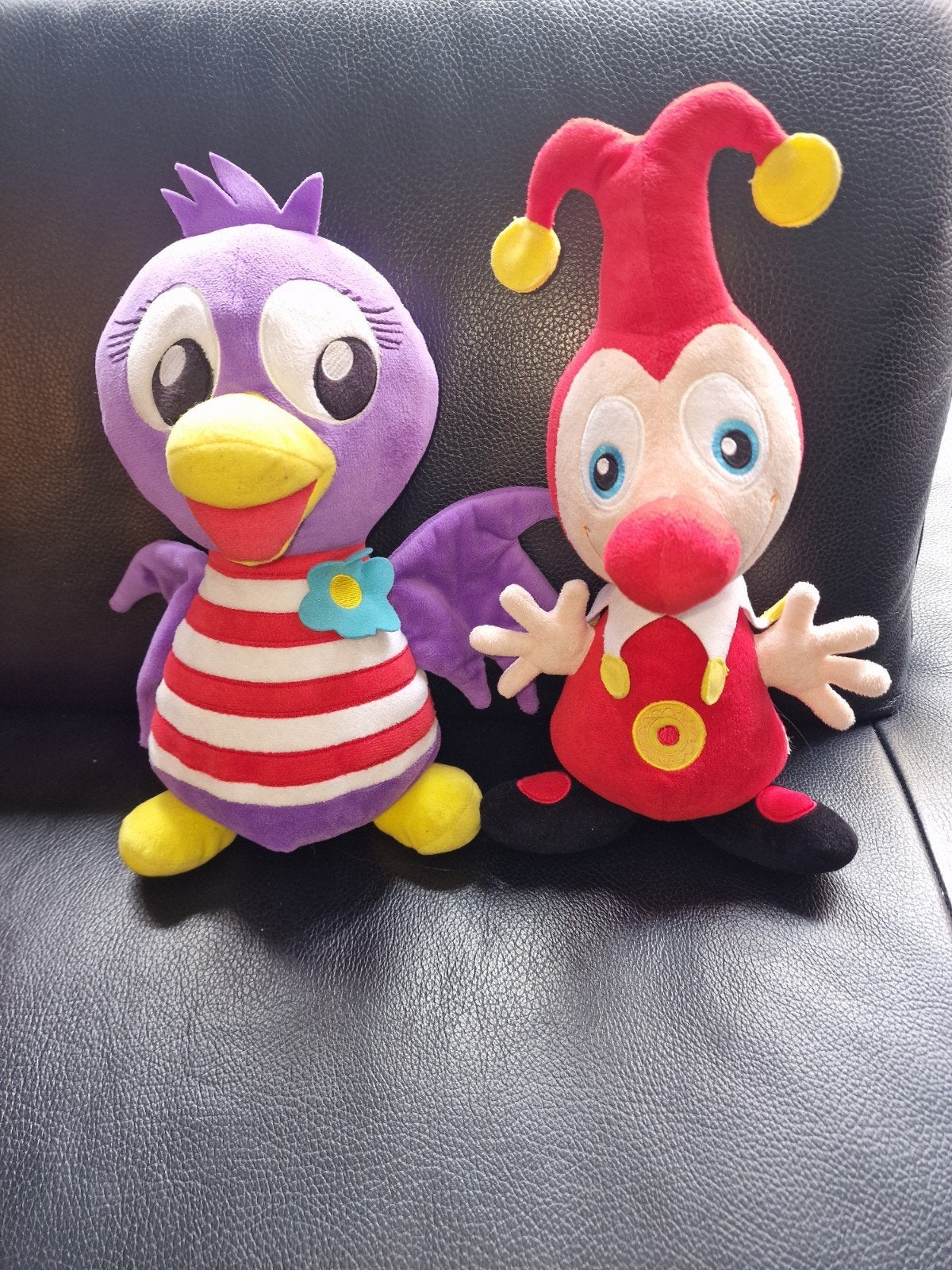 5 Efteling knuffels zgan (Joki Jet Grote Boze Wolf en Pardoe, Ophalen of Verzenden, Zo goed als nieuw, Overige typen