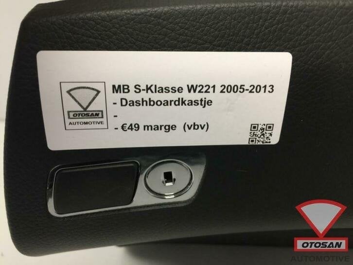 mercedes benz s klasse w221 2005 2013 dashboardkastje, Gebruikt, Mercedes-Benz AG, Mercedes-Benz, Ophalen of Verzenden