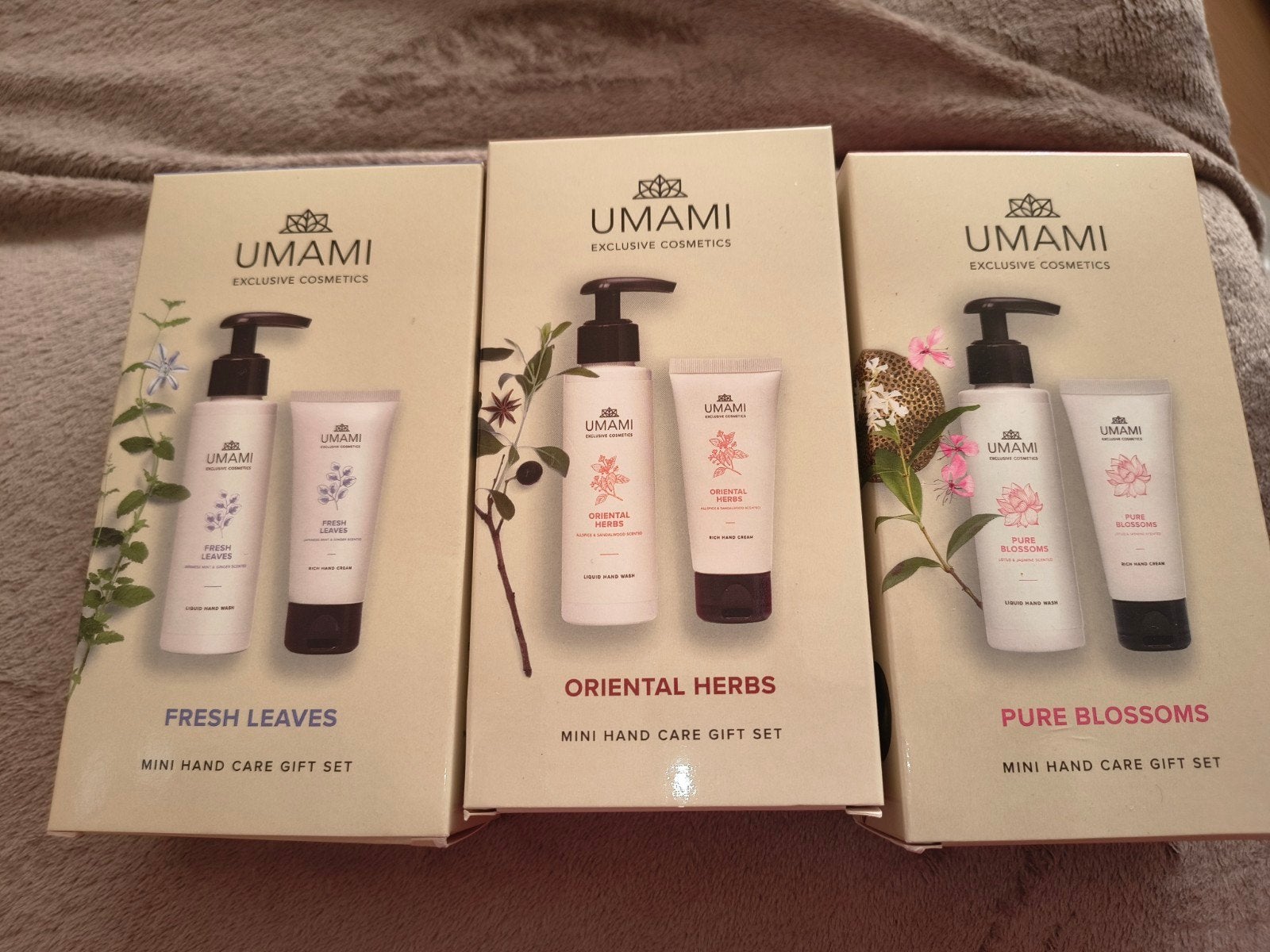 UMAMI Geschenkset: Handzeep & Handcrème, Ophalen of Verzenden, Nieuw, Overige typen