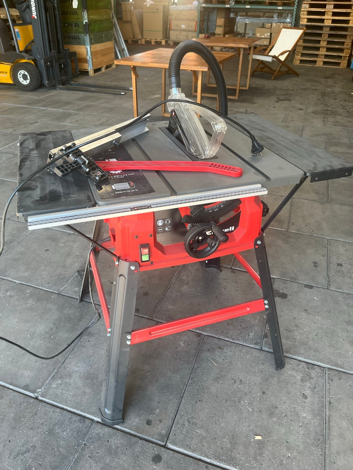 Einhell zaagtafel TC-TS 2025/2 U - Zo goed als nieuw, Ophalen, Cirkelzaag, 70 mm of meer, Zo goed als nieuw