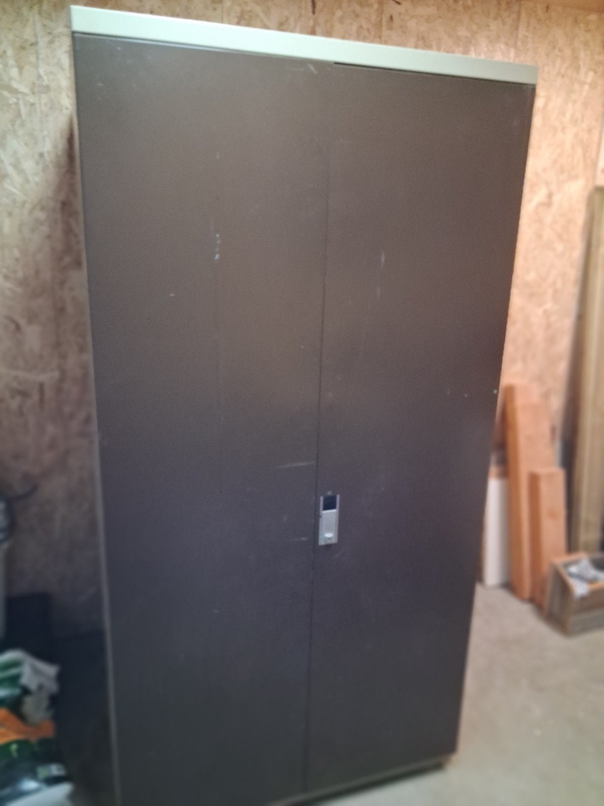 stalen kast, Ophalen, Gebruikt, 50 tot 100 cm, Met slot