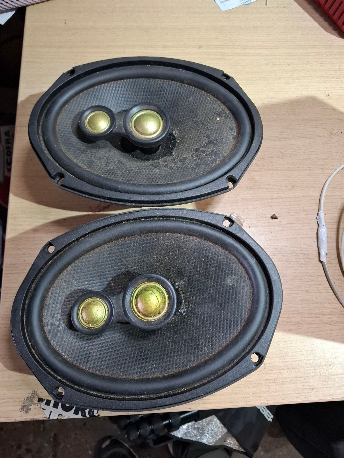 FUSION Car Audio Speakers - Ovale Autospeakers, Auto diversen, Autospeakers, Speakers, Ophalen of Verzenden, Zo goed als nieuw